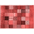 thumbnail image 1 of Ahgly Company Indoor Rectangle Checkered Red Modern Area Rugs, 2' x 4', 1 of 4