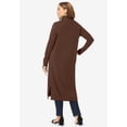 thumbnail image 2 of Jessica London Women's Plus Size Fine Gauge Duster Cardigan, 2 of 5
