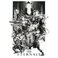 thumbnail image 2 of Men's Marvel Eternals Greyscale Poster  Tank Top White Medium, 2 of 4