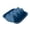 A002- Dark Blue, variant on Taco Divided Silicone Plate, Navy Blue, 1 Pack,Suitable for Mexican Food Serving