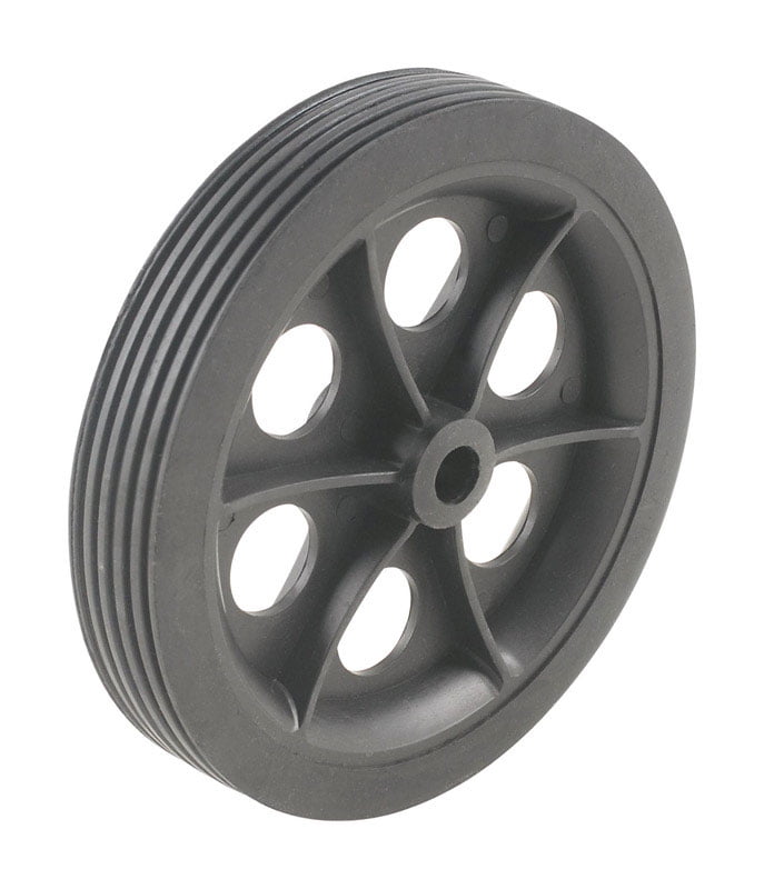 Apex 5 in. H x 7/8 in. W x 5 in. L Shopping Cart Wheel