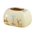 thumbnail image 3 of Elegant Tissue Box Cover Organizer for Office Desk seat Ceramics large rectangular tissue box and Table Countertop Deer, 3 of 9