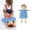 Blue, variant on Early Education Toys Human Body Anatomy Toy Educational Science Learning Kits for Preschool Students Interactive Body Teaching Tools