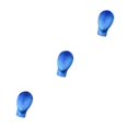 thumbnail image 1 of Destyer 1/2/3/5 Mannequin Manikin Head Model Wigs Glasses Hats Display Stand Blue 3PCS, 1 of 1