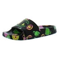 thumbnail image 5 of Champion IPO Catch Print Youth Slide Boys Shoes Size 13, Color: Black/Multi-Colored, 5 of 5