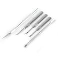 thumbnail image 4 of Leather Craft Stitching Carving Working Hand Sewing Saddle Groover Punch Tools Accessories, 4 of 4