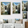 thumbnail image 4 of Designart "Dam Structural consistency Architectural" Cityscapes Floater Framed Wall Decor, 4 of 7