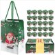 thumbnail image 4 of Juego de Alcancías Navideñas, Caja de Regalo con Forma de Explosión para Dinero, Alcancía Navideña para Tirar de Regalos en Efectivo (Verde, 25 Piezas), 4 of 9