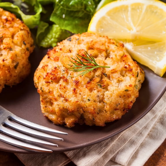 Today Gourmet Maryland Crab Cakes - 80% Jumbo Lump Crab Meat - (6) 3oz. Crab Cakes