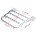 thumbnail image 2 of Chrome Luggage Rack For FatBob Rear Fender, 2 of 6