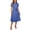 C-Blue300, variant on DHFJKG Summer Dresses For Women Midi Shirt Dress Casual Short Sleeve Button Down Lapel Tie Waist Wedding Guest Dress Stylish Dresses