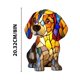 thumbnail image 4 of Adorno colgante de acrílico con forma de perro | Regalo único para amantes de los perros | Decoración artística transparente y duradera | Accesorio coleccionable con temática de mascotas para el, 4 of 4