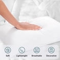 thumbnail image 5 of ROYALE LINENS 14 x 20 Pillow Insert - Down Alternative Throw Pillows Insert - Rectangle Pillow Pack of 1 White - Bed & Couch Pillows - Inner Cushion for Bed, Cushion for Living Room - Shams Stuffer, 5 of 10