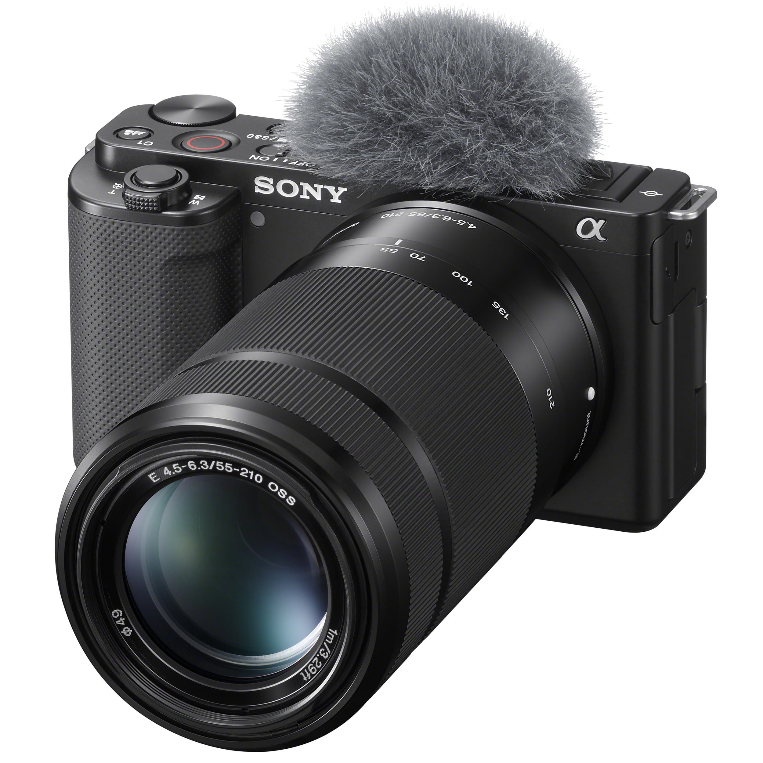 Sony ZV-E10 Mirrorless Camera 2 Lens Vlogger Kit 16-50mm + 55 