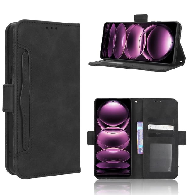 Funda Tipo Billetera GANGXUN para Xiaomi Redmi Note 12 PRO Plus 5G – Tapa Flip con Tarjetero