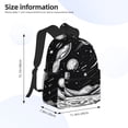 thumbnail image 2 of Balery Cosmic Landscape Celestial Art Mochila para Mujeres y Hombres, Mochila Ligera Casual para Viajes, Mochila Clásica Básica para la Universidad, 2 of 6