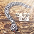 thumbnail image 4 of Remote Control Snake Toy Electric Snake Toy Fast Moving Of Fake Rattlesnake Christmas Halloween Toys Party, 4 of 19