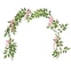thumbnail image 2 of Simulación de flores de glicina, flores falsas, flores decorativas de ratán, flores colgantes enrollables, flores de plástico, flores de cuerda, plantas, protección de tubos de aire acondicionado, 2 of 2