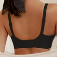thumbnail image 5 of BILIKEYU Women's Soft Thin Breathable Drop Cup Upper Support Gathers Bra, Bras for Women, Jelly Bra, Sports Bras for Women, 5 of 5