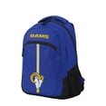 thumbnail image 4 of Forever Collectibles Mens Rams Action Stripe Everyday Backpack, Blue, Medium (23 in. - 25 in.), 4 of 5