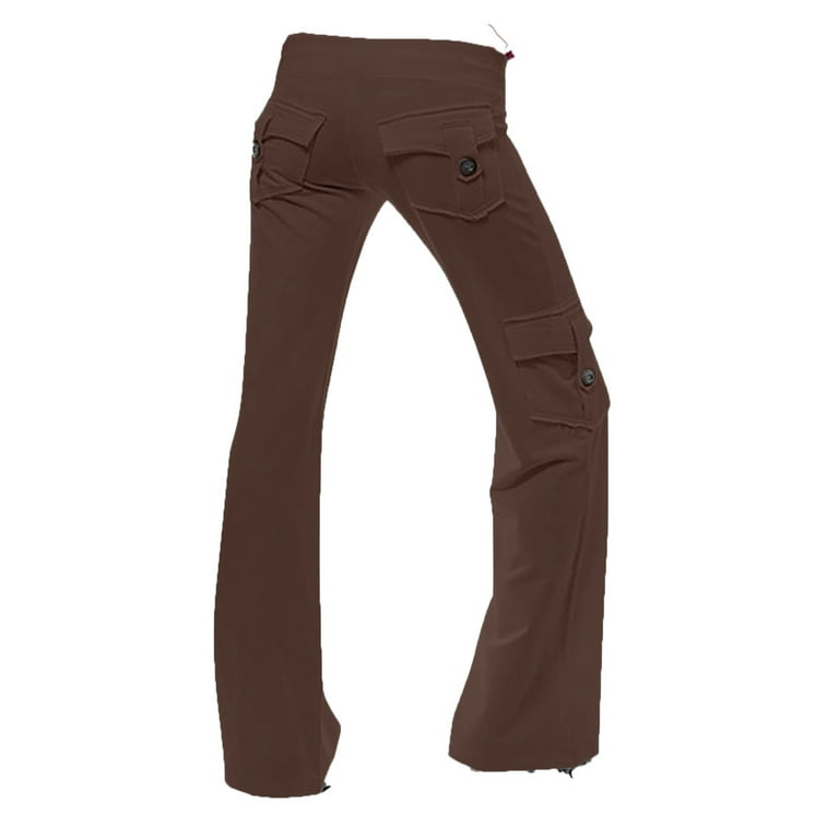 Tarmeek Womens Cargo Pants with 4 Pockets Outdoor Casual Ripstop