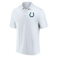 thumbnail image 2 of Men's Fanatics White Indianapolis Colts Component Polo, 2 of 3