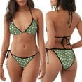 thumbnail image 3 of Saiise Cute goose Pattern Women's Adjustable Bikini Set High-Cut Two-Piece Swimsuit for Beach Pool Party Tropical Vacation, 3 of 6