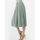 thumbnail image 3 of Falda plisada brillo sutil AMAD verde claro M AMAD SS22-F16, 3 of 5