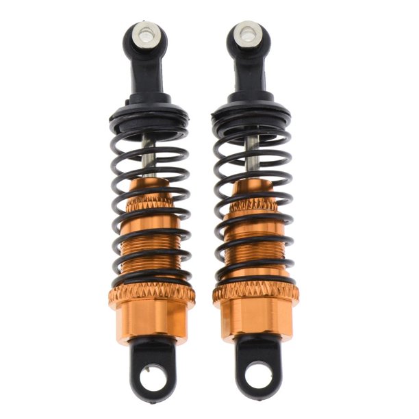 Amortiguación Absorbente de Choque de Aluminio con Accesorios de Reemplazo para Modelo de Coche de Radiocontrol Amarillo Yotijar Amortiguador RC Amortiguador