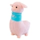 thumbnail image 3 of Adornos decorativos de sofá de alpaca de peluche de dibujos animados para niños, adultos y bebés. Rosa, 3 of 9