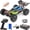 Green, variant on WLtoys 144001 RC Car, 4WD 2.4GHz 60km/h High Speed Remote Control Car Off-Road RC Trucks, 1:14 Scale RC Buggy with RTR Aluminum Alloy Chassis 550 Motor