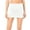 White, variant on Mini Skirt for Women Y2k Elastic Waist Bodycon Solid Color Short Skirt Sexy Club Date Night Outfits Trendy 2025 Streetwear