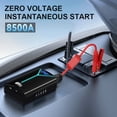 thumbnail image 4 of BRPOM Portable Car Jump Starter with Air Compressor, 12V Battery Pack for Gas/Diesel Engines, 8500A High Power, Digital Display, LED Lights, USB Type-C Charging, Rechargeable Lithium Polymer Battery,, 4 of 10