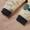 thumbnail image 5 of Toddler Baby Girl Sets 2 Piece Outfits Toddler Boys Summer Dinosaur Print Long Sleeve Hooded Tops Trousers 2PCS Set Suit For Every Holiday Legging Set 2, 5 of 9