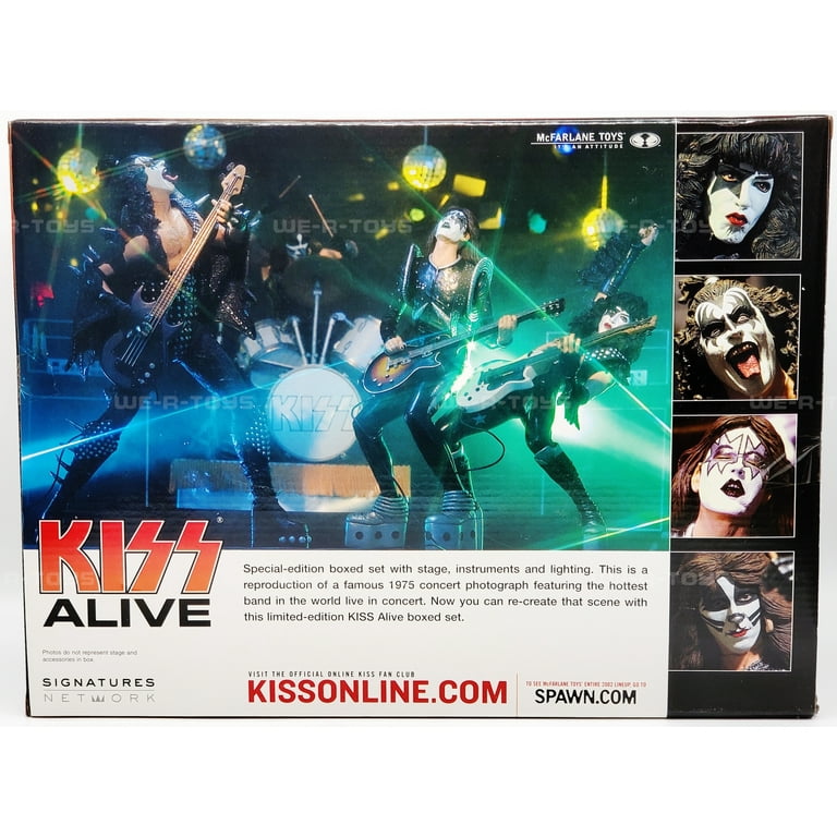 McFarlane Toys KISS ALIVE Deluxe Boxed Set Action Figures McFarlane Toys KISS ALIVE Deluxe Boxed Set Action Figures