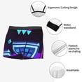thumbnail image 4 of Sigee Geometry Dash (68) for Men's Cotton Panties Soft, Breathable, and Comfortable Boxer Briefs,Small, 4 of 7
