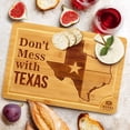thumbnail image 5 of Royal Craft Wood Bamboo Cutting Board with State Artwork, 5 of 6