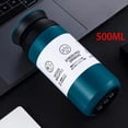 thumbnail image 1 of In-Car Vacuum Flasks Cafe Insulated Cup Japanese Style Thermal Tumbler Simple Coffee Mug Portable Water Bottle 350/500ml Thermos, 1 of 6