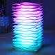 thumbnail image 4 of Lámpara de mesita de noche inteligente regulable con luz ambiental RGB 2000mAh para sala de estar de dormitorio, 4 of 9