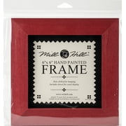 Mill Hill Wooden Frame 6"X6"-Holiday Red-GBFRM-9
