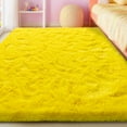 thumbnail image 6 of ZENELESS 4'x 6' Fluffy Rugs,Soft Indoor Modern Plush Shaggy Carpet for Living Room Bedroom Home Decor Yellow, 6 of 8
