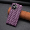 thumbnail image 6 of Allytech Luxury PU Leather Case for iPhone 15 Plus, Vertical Flip Wallet Case with 3 Card Slots, Adjustable Kickstand Magnetic Closure Shockproof Protective Shell for Women Men - Darkpurple, 6 of 10