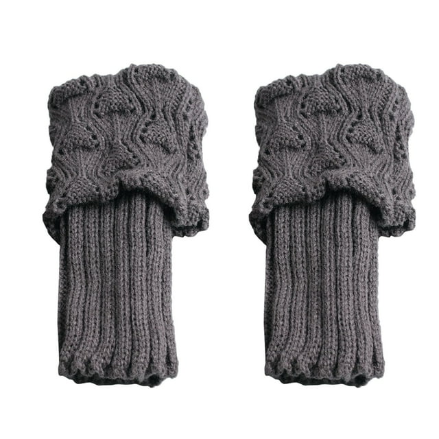 Leg Warmers for Women for Winter 80s Ribbed Knit Leg Warmer Winter Warm Long Boot Socks