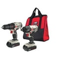 thumbnail image 3 of PORTER CABLE 20-Volt Max Lithium-Ion Cordless 1/2-Inch Drill And Impact Driver Combo Kit, PCCK604L2, 3 of 6
