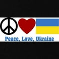 thumbnail image 3 of CafePress - Peace Love Ukraine Kids T Shirt - Dark T-Shirt Kids XS-XL, 3 of 4