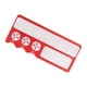 thumbnail image 5 of Herramienta para puntas de taco de billar Snooker Accesorios para tacos de billar Premium Scuffer Plástico rojo, 5 of 9