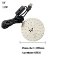 thumbnail image 5 of Lámpara LED SMD5730 de 5 V, fuente de luz, USB, universal, de un solo color, 10 W, 30 W, luz blanca cálida, con interruptor de encendido y apagado de 2 m, 5 of 5