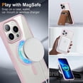 thumbnail image 5 of New High Quality No Yellowing PC Hard Phone Case For iPhone 16 15 14 13 12 11 Pro Max Plus Clear Magnetic Magsafe Antiskid Cover, 5 of 5