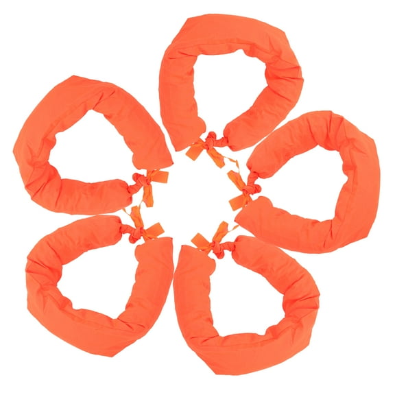 MLINS  5 Pcs Reflective Sand Bags Kit Blinds Product Sandbag Orange