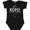 thumbnail image 3 of Inktastic It's Home- State of New Jersey Outline Boys or Girls Baby Bodysuit, 3 of 5